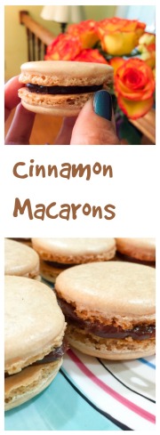 Cinnamon Macarons, from Bewitching Kitchen