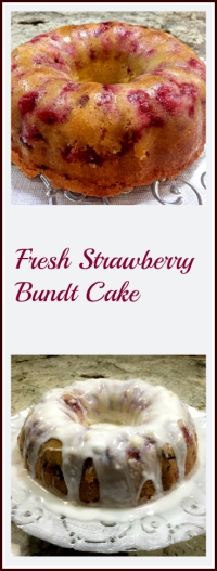Strawberry Bundt Cake, from Bewitching Kitchen